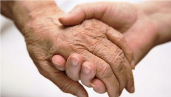 A generic square placeholder image with rounded corners in a figure.